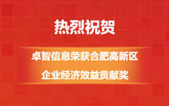 热烈祝贺!米兰登录官网-米兰登录官网（中国）信息荣获合肥高新区企业经济效益贡献奖