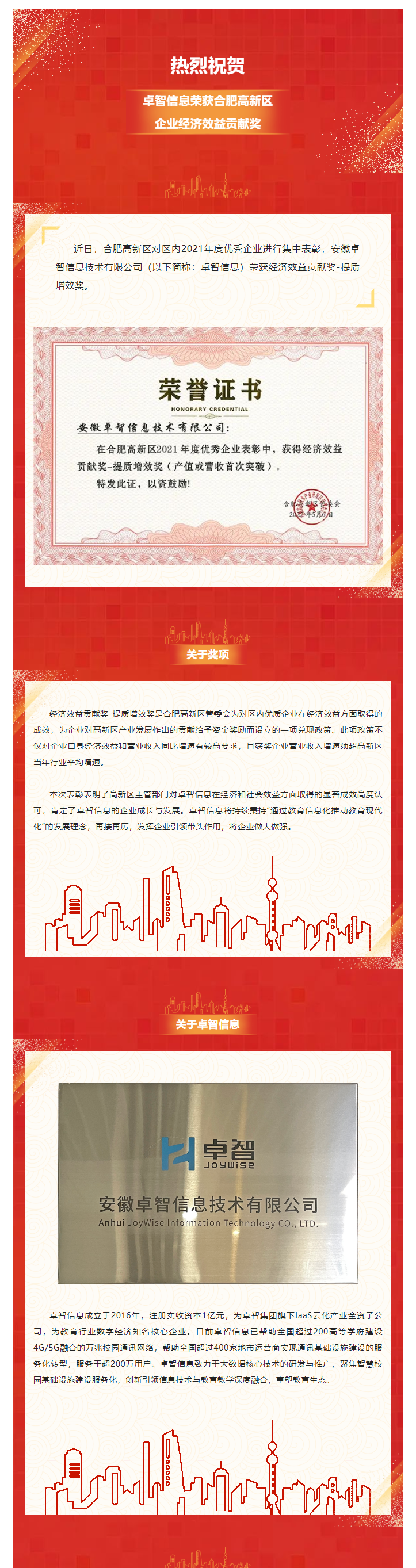 热烈祝贺!米兰登录官网-米兰登录官网（中国）信息荣获合肥高新区企业经济效益贡献奖.png